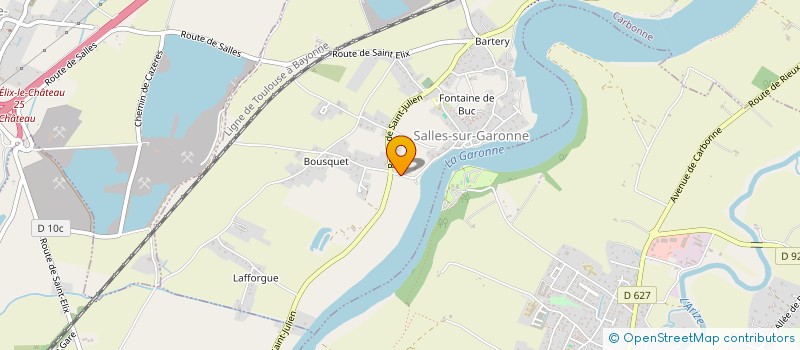 localisation de l'entreprise MONSIEUR PIERRE HANG SHOUA CHIA  SALLES-SUR-GARONNE