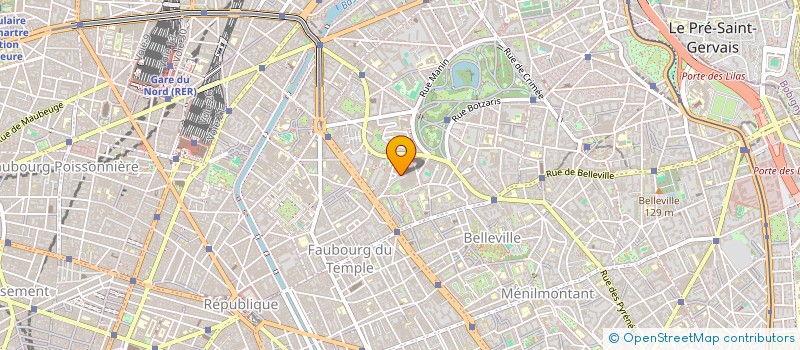 localisation de l'entreprise MONSIEUR PIERRE HANNECART  PARIS