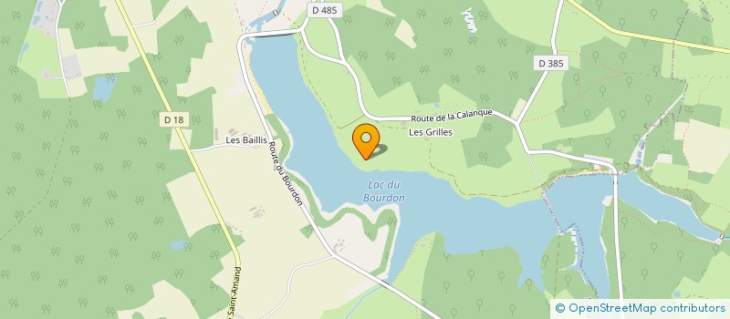 localisation de l'entreprise MONSIEUR PIERRE HARDOIN  SAINT-FARGEAU