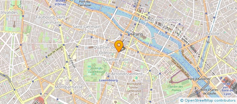 localisation de l'entreprise MONSIEUR PIERRE HAREL à PARIS