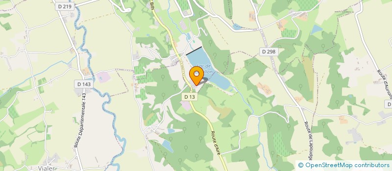 localisation de l'entreprise MONSIEUR PIERRE HARTENSTEIN  CADILLON