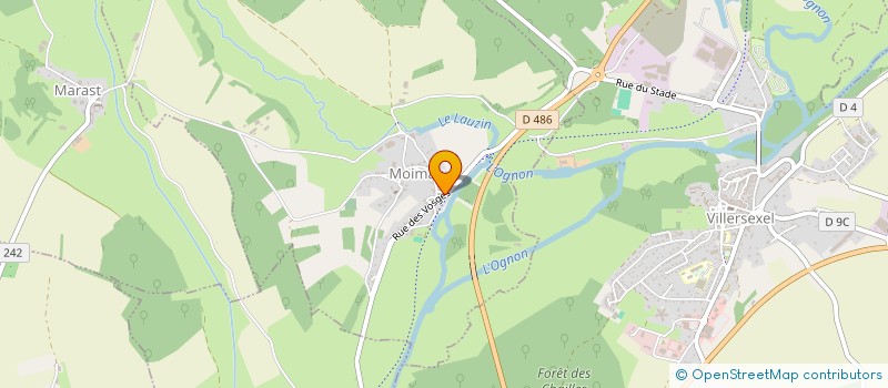 localisation de l'entreprise MONSIEUR PIERRE HARTMANN  MOIMAY