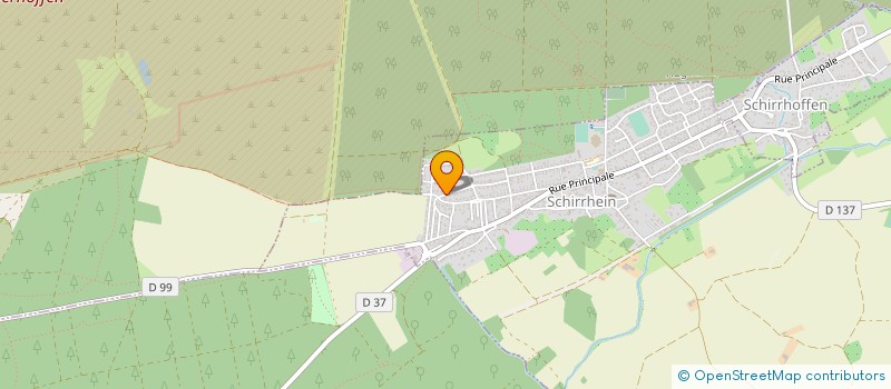 localisation de l'entreprise MONSIEUR PIERRE HARTMANN  SCHIRRHEIN