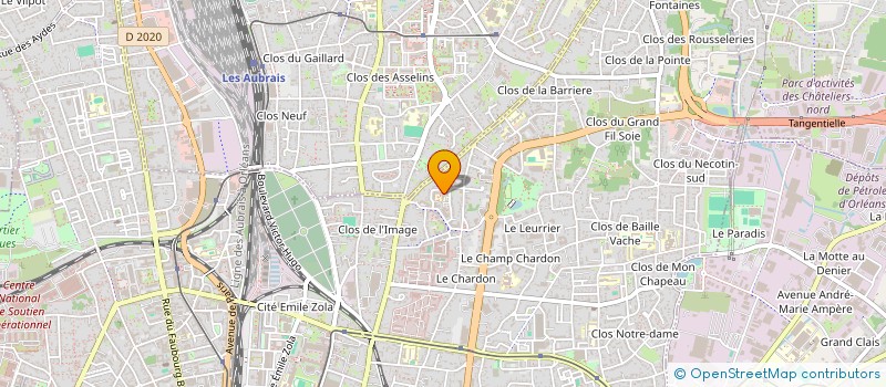 localisation de l'entreprise MONSIEUR PIERRE HAYAT  ORLEANS