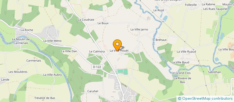 localisation de l'entreprise MONSIEUR PIERRE HAYS  GUILLAC