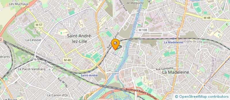 localisation de l'entreprise MONSIEUR PIERRE HAZEBAERT à SAINT-ANDRE-LEZ-LILLE