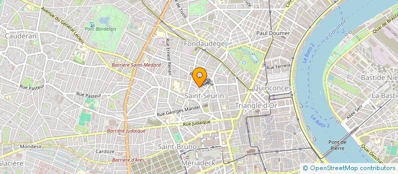 localisation de l'entreprise MONSIEUR PIERRE HAZERA  BORDEAUX