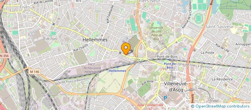localisation de l'entreprise MONSIEUR PIERRE HEAU à LILLE