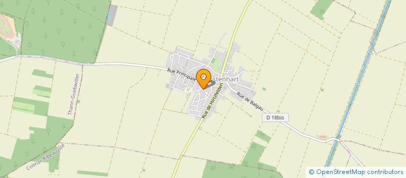 localisation de l'entreprise MONSIEUR PIERRE HEGY  RUSTENHART