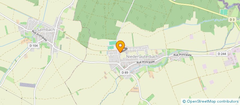 localisation de l'entreprise MONSIEUR PIERRE HEINTZ  NIEDERLAUTERBACH