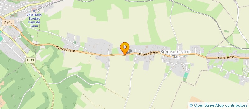 localisation de l'entreprise MONSIEUR PIERRE HELIE  LE TILLEUL