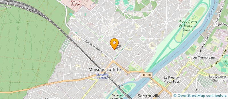 localisation de l'entreprise MONSIEUR PIERRE HELIE à MAISONS-LAFFITTE