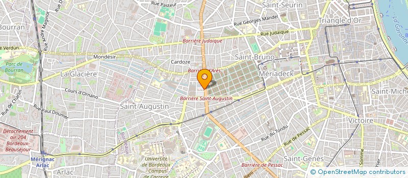 localisation de l'entreprise MONSIEUR PIERRE HELLEISEN à BORDEAUX