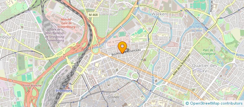 localisation de l'entreprise MONSIEUR PIERRE HELMSTETTER  STRASBOURG