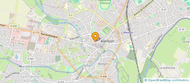 localisation de l'entreprise MONSIEUR PIERRE HEMERY à ALENCON