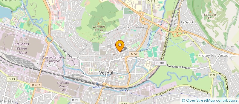 localisation de l'entreprise MONSIEUR PIERRE-HENRI BARRAIL  VESOUL