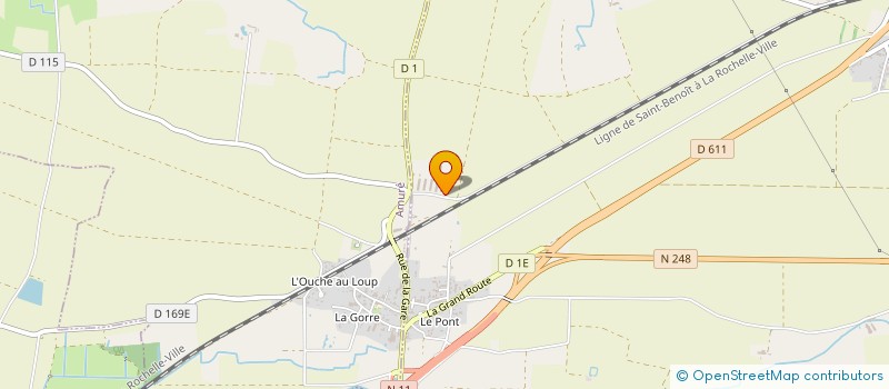 localisation de l'entreprise MONSIEUR PIERRE-HENRI BLANDINEAU--RICHARD  LE VANNEAU-IRLEAU