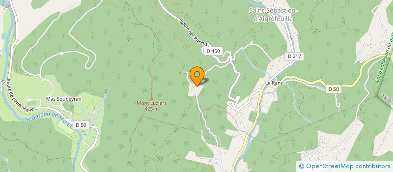 localisation de l'entreprise MONSIEUR PIERRE HENRI BOTTE  SAINT-JEAN-DU-PIN