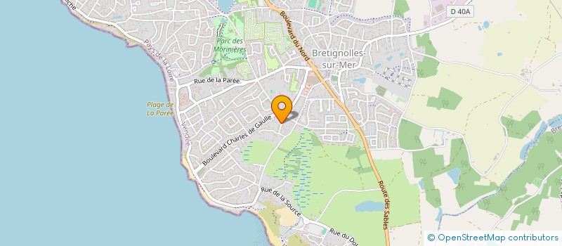 localisation de l'entreprise MONSIEUR PIERRE-HENRI BOUHOURD  BRETIGNOLLES-SUR-MER