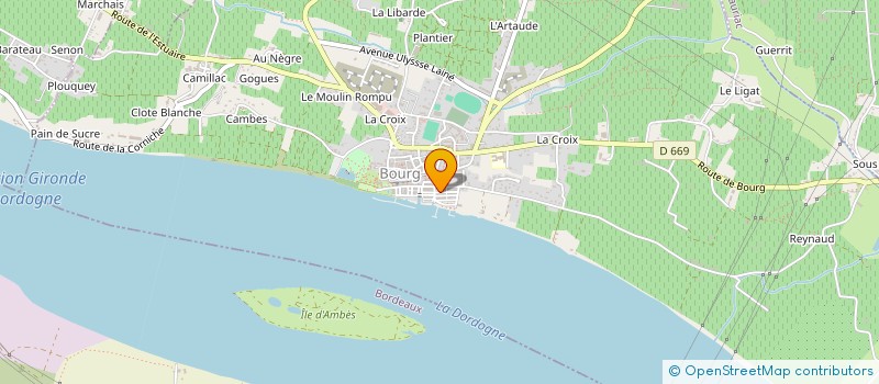localisation de l'entreprise MONSIEUR PIERRE HENRI BOULIN à BOURG