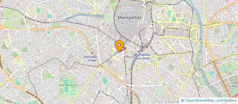 localisation de l'entreprise MONSIEUR PIERRE-HENRI CHEVESSIER à MONTPELLIER