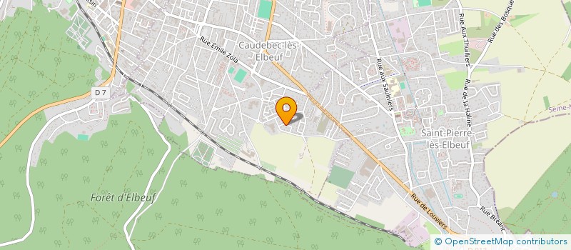 localisation de l'entreprise MONSIEUR PIERRE-HENRI DELOT  CAUDEBEC-LES-ELBEUF