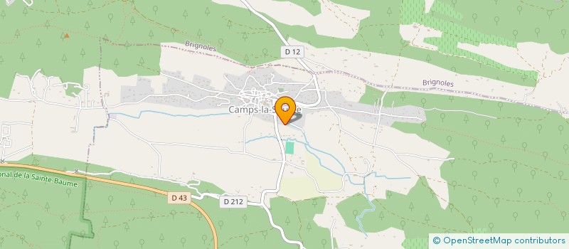 localisation de l'entreprise MONSIEUR PIERRE HENRI DUTRIAUX  CAMPS-LA-SOURCE