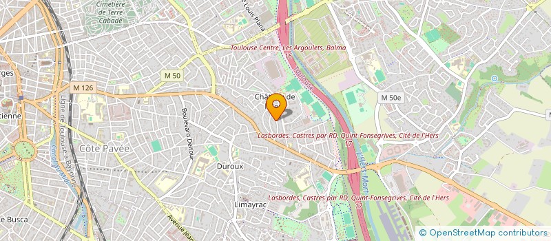 localisation de l'entreprise MONSIEUR PIERRE-HENRI FOUCOIN à TOULOUSE