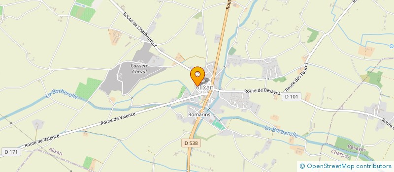 localisation de l'entreprise MONSIEUR PIERRE HENRI GOLDSTEINAS  ALIXAN