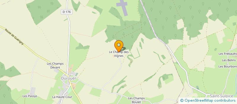localisation de l'entreprise MONSIEUR PIERRE HENRI GOULDEN à VAUX D'AMOGNES