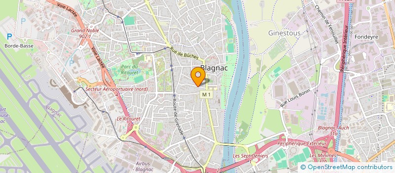 localisation de l'entreprise MONSIEUR PIERRE-HENRI GOUT à BLAGNAC