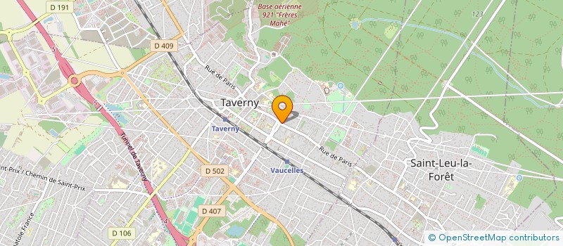 localisation de l'entreprise MONSIEUR PIERRE-HENRI GOUYON à TAVERNY