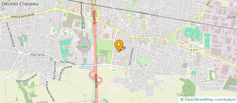 localisation de l'entreprise MONSIEUR PIERRE-HENRI GUERENDE  MEYZIEU