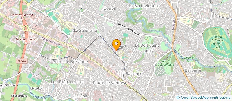 localisation de l'entreprise MONSIEUR PIERRE HENRI HIMENE à ORVAULT