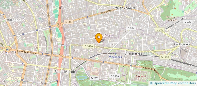 localisation de l'entreprise MONSIEUR PIERRE HENRI LE BRELOT à MONTREUIL