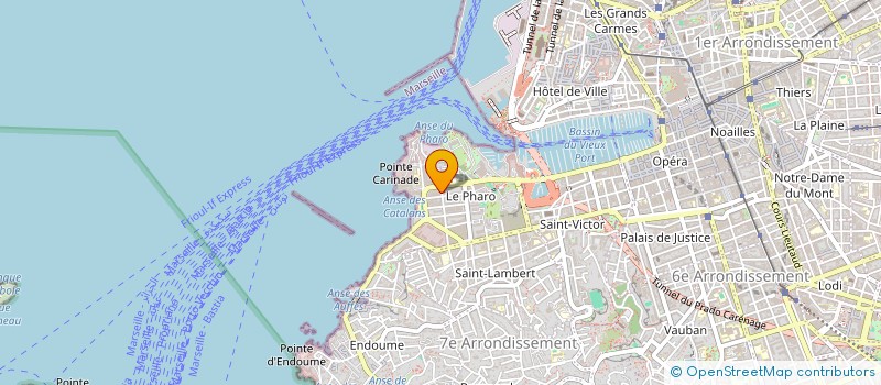 localisation de l'entreprise MONSIEUR PIERRE HENRI LEGAL à MARSEILLE