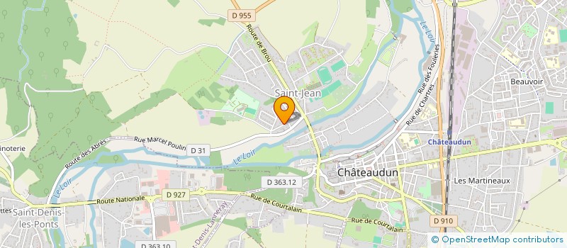 localisation de l'entreprise MONSIEUR PIERRE-HENRI LEGRAND à CHATEAUDUN