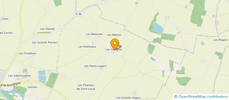 localisation de l'entreprise MONSIEUR PIERRE-HENRI MADOZ  LA SELLE-SUR-LE-BIED