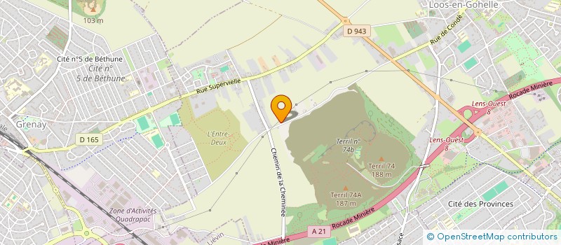 localisation de l'entreprise MONSIEUR PIERRE-HENRI MAJCHRZAK  LOOS-EN-GOHELLE