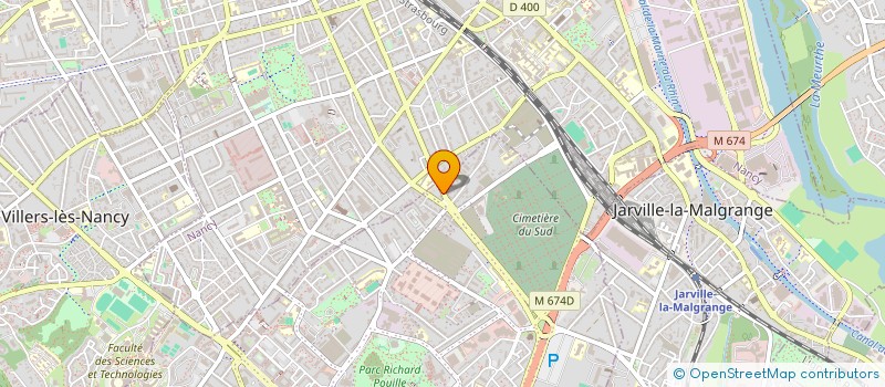 localisation de l'entreprise MONSIEUR PIERRE-HENRI OBAME  VANDUVRE-LES-NANCY