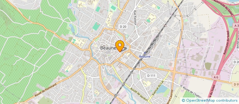 localisation de l'entreprise MONSIEUR PIERRE HENRI PRENEY à BEAUNE