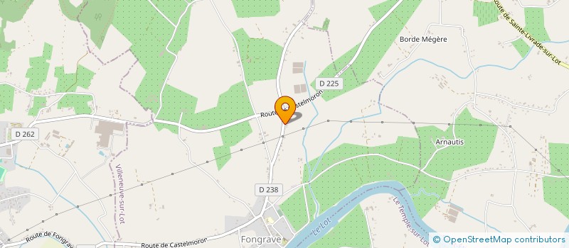 localisation de l'entreprise MONSIEUR PIERRE-HENRI RICAUT  FONGRAVE