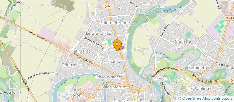 localisation de l'entreprise MONSIEUR PIERRE-HENRI ROUVEREAU  NIORT