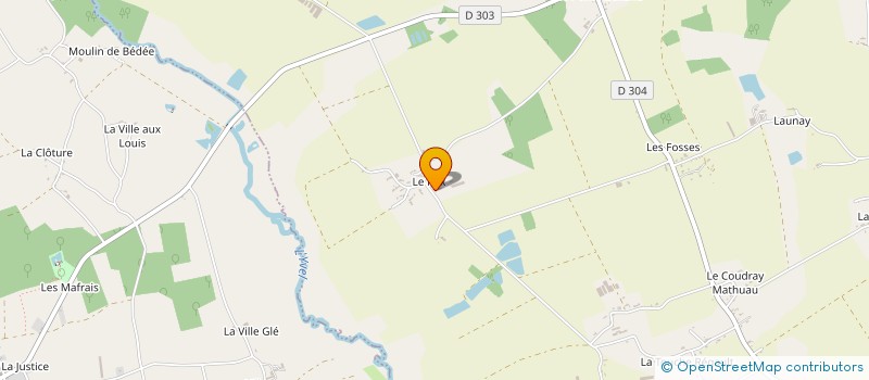 localisation de l'entreprise MONSIEUR PIERRE HENRI RUELLEU  MAURON