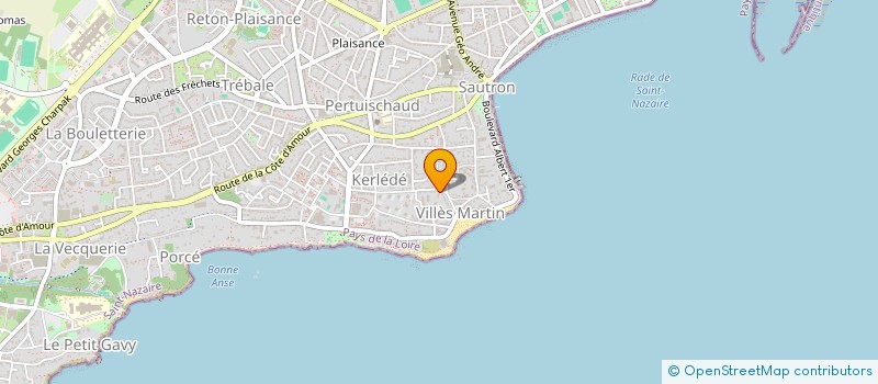 localisation de l'entreprise MONSIEUR PIERRE-HENRI SIMON  SAINT-NAZAIRE