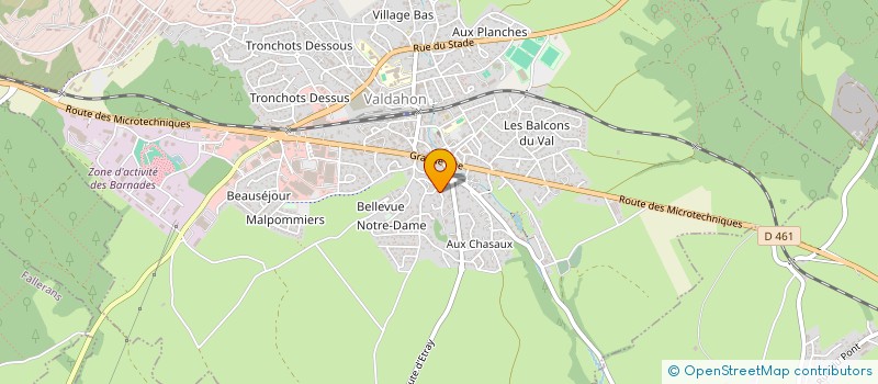 localisation de l'entreprise MONSIEUR PIERRE HENRIOT à VALDAHON