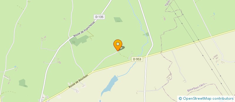 localisation de l'entreprise MONSIEUR PIERRE HENRY  BOURBON L'ARCHAMBAULT