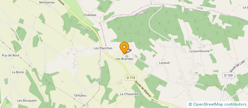 localisation de l'entreprise MONSIEUR PIERRE-HENRY AUBARD à MENSIGNAC