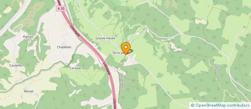 localisation de l'entreprise MONSIEUR PIERRE-HENRY BAUDINET à SENIERGUES