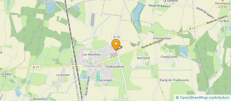 localisation de l'entreprise MONSIEUR PIERRE-HENRY BERGEIRETTO  CHANEINS